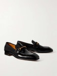 Black Bailey Embellished Patent-Leather Penny Loafers | TOM FORD | MR PORTER