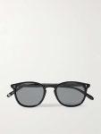 Black Kinney Round-Frame Acetate Sunglasses | GARRETT LEIGHT CALIFORNIA OPTICAL | MR PORTER