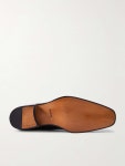 TOM FORD Kenneth Buckled Full-Grain Leather Chelsea Boots for Men | MR PORTER