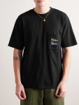 KAPITAL Logo-Appliquéd Cotton-Jersey T-Shirt for Men | MR PORTER
