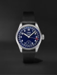 Blue Big Crown Pointer Date Automatic 38mm Stainless Steel and Leather Watch, Ref. No. 01 403 7776 4065-07 5 19 11 | ORIS | MR PORTER
