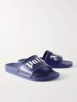 PALM ANGELS Logo-Print Rubber Slides | MR PORTER