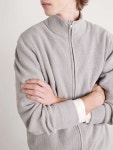 NN07 Danny 6429 Ribbed Bouclé Zip-Up Cardigan for Men | MR PORTER