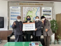몽탄면 한샘교회, 사랑의 이불 30채 기탁 - 무안군청 몽탄면 한샘교회, 사랑의 이불 30채 기탁 