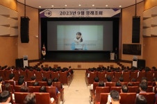 무안군, 9월 정례조회 개최... MZ세대와의 소통 강화 - 무안군청 무안군, 9월 정례조회 개최... MZ세대와의 소통 강화