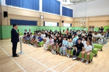 청계남초등학교 꿈마루 체육관 개관식 (7월 5일) - 무안군청 청계남초등학교 꿈마루 체육관 개관식 (7월 5일)