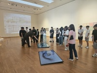 6월 5일 문산중학교 방문 - 오승우미술관 6월 5일 문산중학교 방문