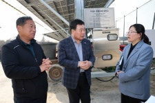 무안군, 여주 구양리 마을태양광발전소 방문 - 무안군청 무안군, 여주 구양리 마을태양광발전소 방문