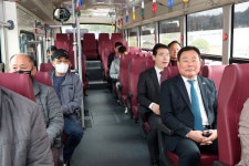 무안읍 -오룡간 신설 버스 노선 점검(3월 9일) - 무안군청 무안읍 -오룡간 신설 버스 노선 점검(3월 9일)