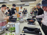 남악건강생활지원센터, 남성 대상 영양 요리교실 운영 - 무안군청 남악건강생활지원센터, 남성 대상 영양 요리교실 운영