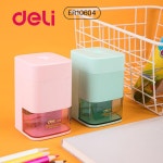 DELI 델리 마카롱 오토피드 데스크 연필깎이 - 문구랜드 DELI 델리 마카롱 오토피드 데스크 연필깎이