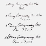 로트링 아트펜 캘리그라피 세트-문구랜드 로트링 아트펜 캘리그라피 세트