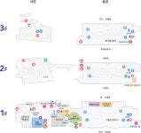 국립중앙박물관>관람 정보>관람·편의시설>층별 안내 Home