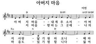 아버지 마음 - 좋은 찬양, 좋은 악보 MUSICDAY 아버지 마음