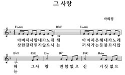 그 사랑 - 좋은 찬양, 좋은 악보 MUSICDAY 그 사랑