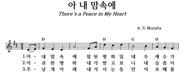 아 내 맘속에 - 좋은 찬양, 좋은 악보 MUSICDAY 아 내 맘속에