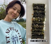 `마이큐♥` 김나영, 일도 육아도 열심히네 내가 만든 꼬마김밥 - 마이데일리 마이큐&hearts; 김나영, 일도 육아도 열심히네 &quot;내가... 