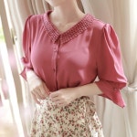 (30%)러블리본*blouse/a0652 - 러블리 로맨틱룩 피오나 피오나