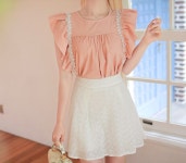 아름날개*blouse/a0599 - 러블리 로맨틱룩 피오나 피오나