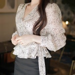 나의하트*blouse/a0686 - 러블리 로맨틱룩 피오나 피오나