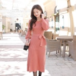 세로줄리본니트*ops/a0891 - 러블리 로맨틱룩 피오나 피오나