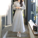 (2종셋트-투피스)후드탑A라인*set/a0904 - 러블리 로맨틱룩 피오나 피오나