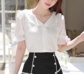 너무 이뻐요 하늘하늘 여성스럽구 단정해요 REVIEW - 러블리 로맨틱룩 피오나 피오나