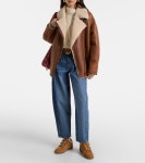 Beth shearling-lined suede sneakers in brown - Isabel Marant | Mytheresa
