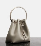 실버 Bon Bon 새틴 버킷 백 - Jimmy Choo | Mytheresa