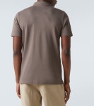 Riviera cotton polo shirt in brown - Sunspel | Mytheresa