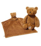 Lillian teddy bear and comforter set in brown - Liewood | Mytheresa