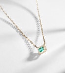 골드 18kt 골드 에메랄드 다이아몬드 펜던트 네크리스 - Shay Jewelry | Mytheresa