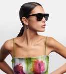 Bold 3 Dots flat-brow sunglasses in black - Celine Eyewear | Mytheresa