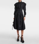 Kate cotton poplin midi dress in black - Vivienne Westwood | Mytheresa