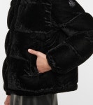 Daos velvet down jacket in black - Moncler | Mytheresa