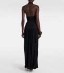Quill halterneck maxi dress in black - Aya Muse | Mytheresa