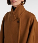 브라운 Yves 울 블렌드 랩 코트 - Fforme | Mytheresa
