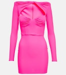 Barett twist-detail minidress in pink - Alex Perry | Mytheresa