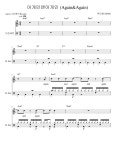 어게인앤어게인 (Again&Again) - 투피엠(2PM) 드럼 악보 (멜로디+드럼+코드+가사+반주) 악보, 무료 반주기 프로그램