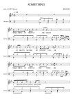 SOMETHING - BEATLES 드럼 (멜로디+드럼+가사+반주) 악보, 무료 반주기 프로그램