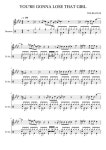 YOURE GONNA LOSE THAT GIRL - THE BEATLES 드럼 (멜로디+드럼+반주) 악보, 무료 반주기 프로그램