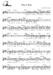 Sing A Song - 슈퍼스타K 4 Top 12 멜로디(멜로디+코드+가사+반주) 악보 #멜로디아, PDF 악보 Sing A Song - 슈퍼스타K 4 Top 12  멜로디... 