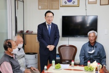 남평읍 남극당 경로당 현장방문 - 365일 열린시장실 남평읍 남극당 경로당 현장방문