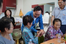 24.07.31.무더위 쉼터 현장 점검(공산 화산경로당) - 365일 열린시장실 24.07.31.무더위 쉼터 현장 점검(공산 화산경로당)