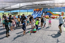 남평읍 지석천 워터파크 방문 - 365일 열린시장실 남평읍 지석천 워터파크 방문