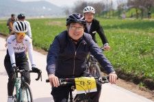 26.04.02 지석천 자전거길 개통식 - 365일 열린시장실 26.04.02 지석천 자전거길 개통식