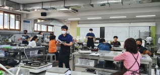 금천면 배 특화 음식개발 교육 5회차 - 나주시 도시재생지원센터 금천면 배 특화 음식개발 교육 5회차