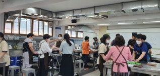 금천면 배 특화 음식개발 교육 5회차 - 나주시 도시재생지원센터 금천면 배 특화 음식개발 교육 5회차