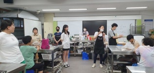 금천면 배 특화 음식개발 교육 8,9회차 - 나주시 도시재생지원센터 금천면 배 특화 음식개발 교육 8,9회차