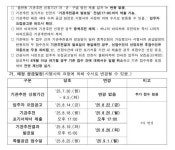 공지사항-(변경) 안양자이 헤리티온 장애인 특별공급 1차 일정변경 알림 내용 | 남동구청 행정복지센터>구월1동>우리동소식 공지사항-(변경)... 